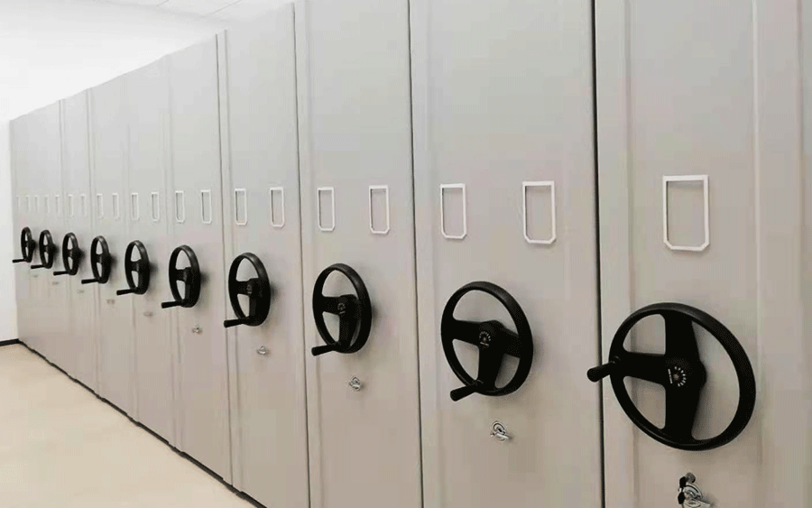 Office steel cabinet/ mobiles shelves solution