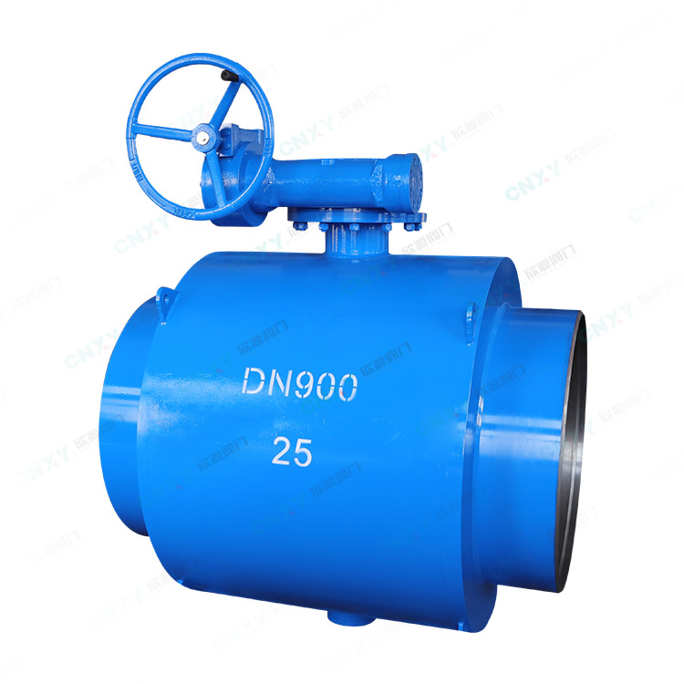 蝸輪全焊接球閥