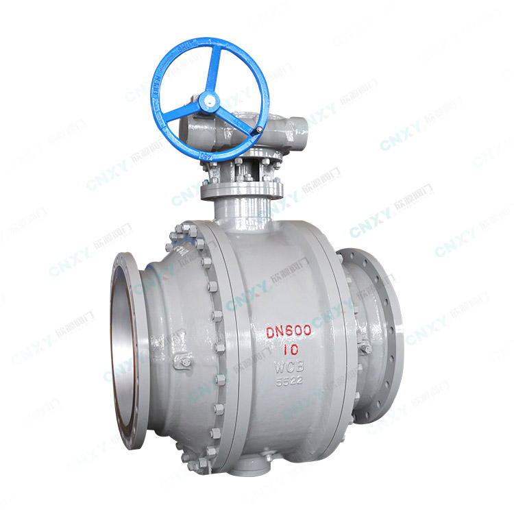 蝸輪固定（dìng）式法蘭（lán）球閥