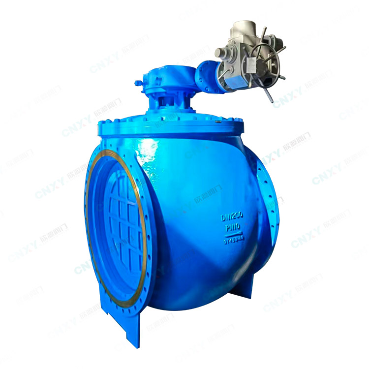 電動上裝式偏心半球閥