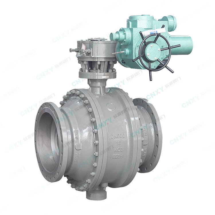 電動三片式固定球閥