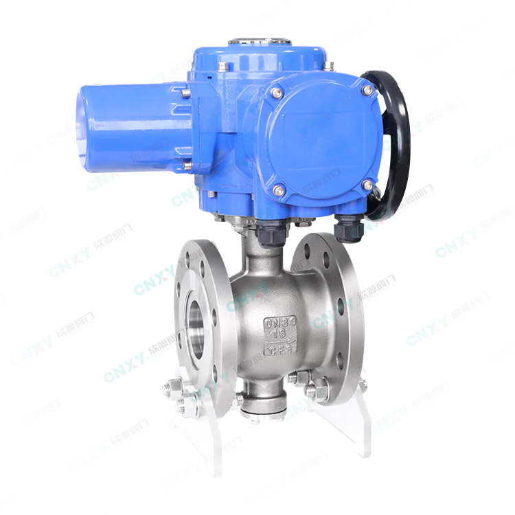 電動V型法蘭球（qiú）閥