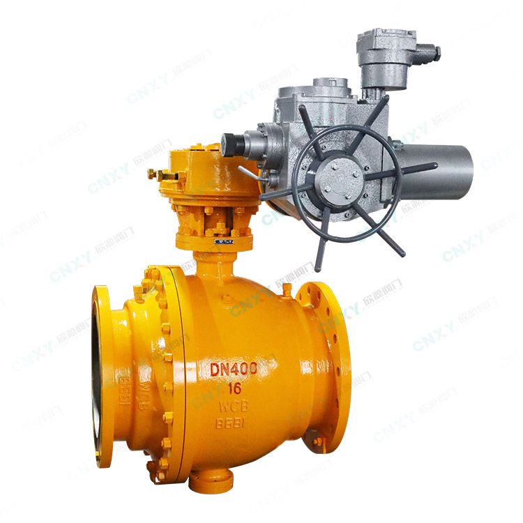 電動固定式法蘭球閥