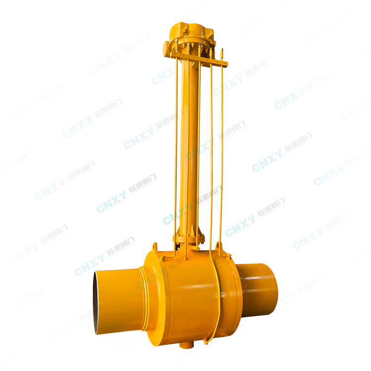 直埋式（shì）全焊接球閥